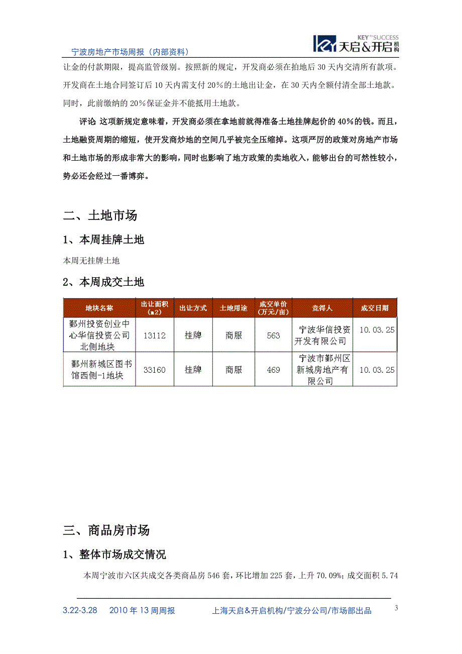 13周宁波地产周报3.223.28_第3页