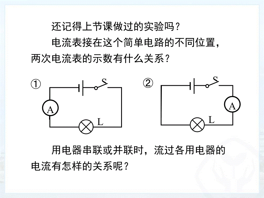 《串、并联电路中电流的规律》ppt课件_第2页