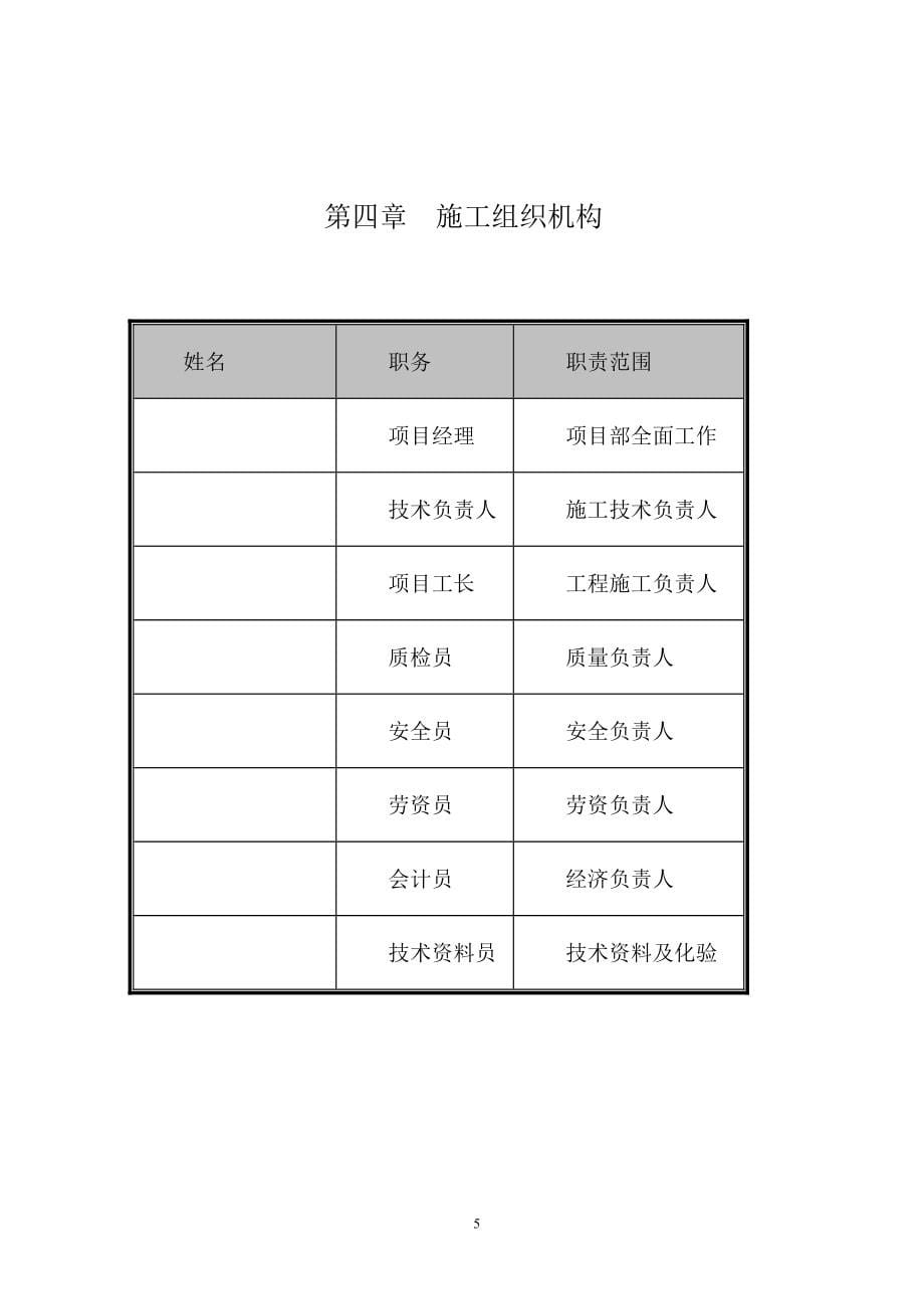 桃李食品有限公司面制食品生产加工项目工程施工组织设计.doc_第5页