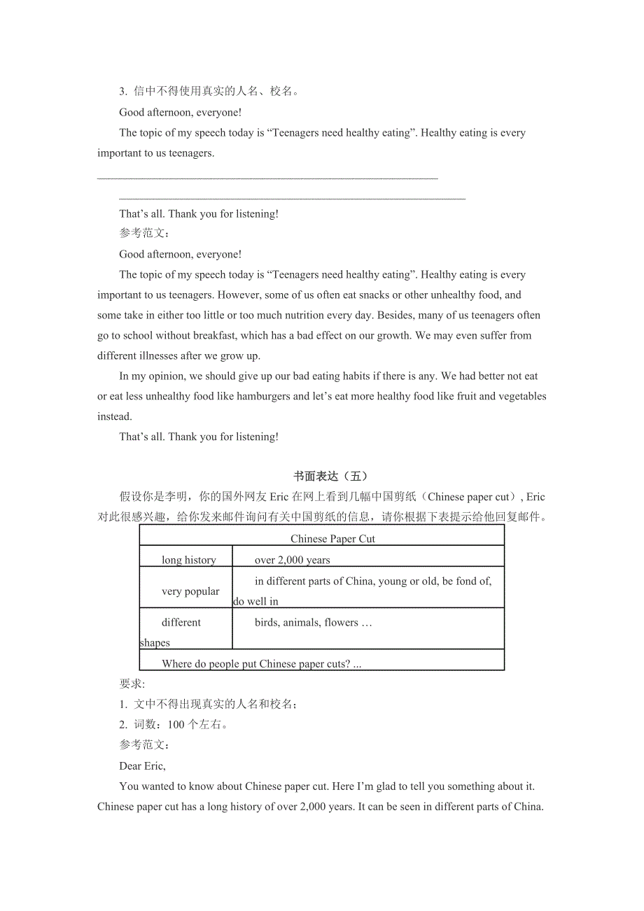 高中英语会考复习题作文集.doc_第4页