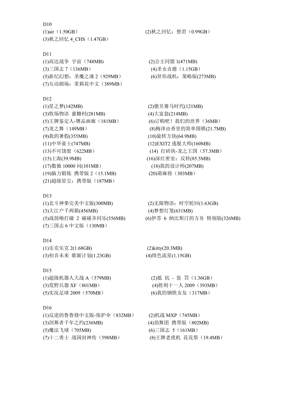 中文游戏33的目录.doc_第2页