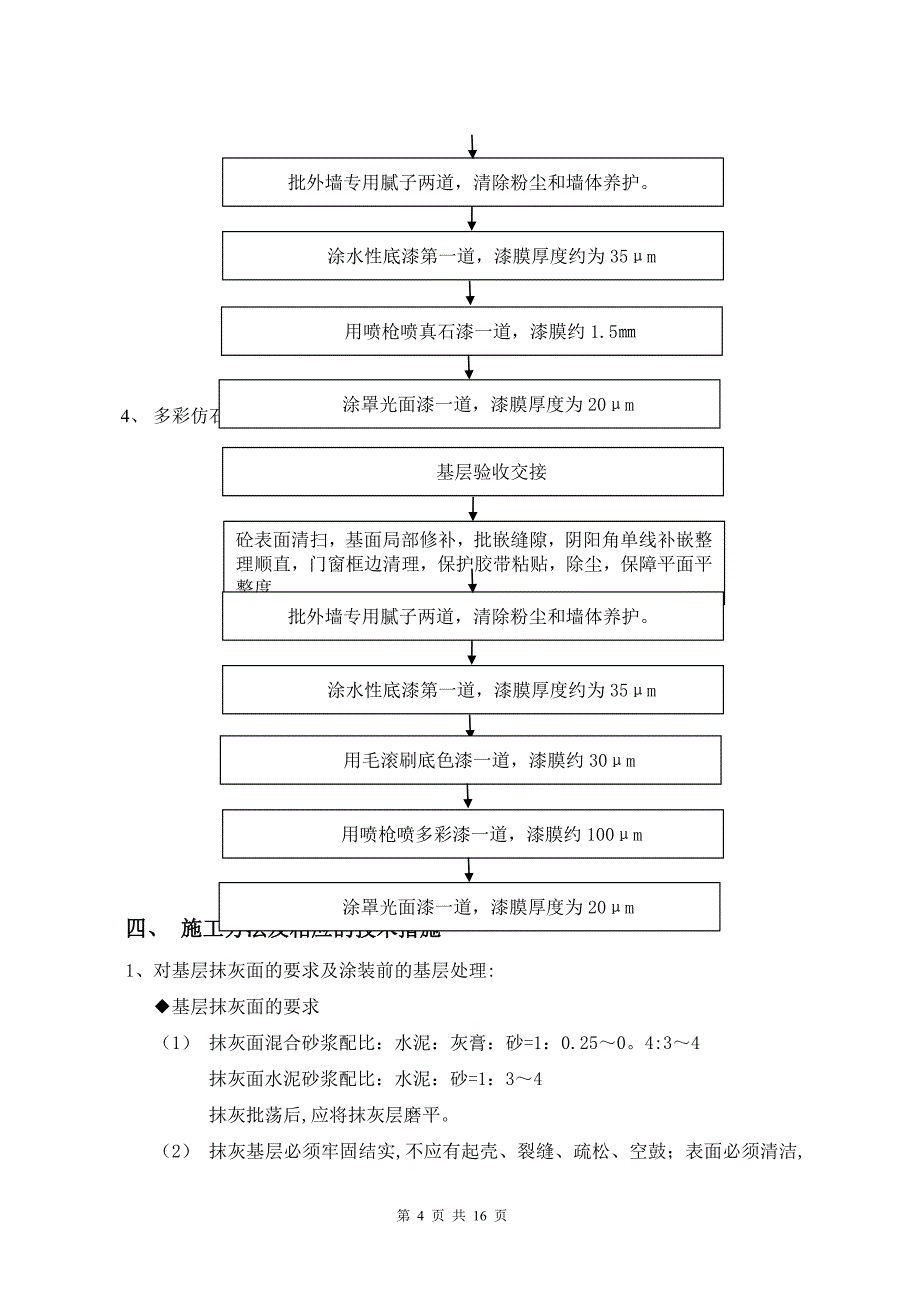 外墙涂料施工方案12446_第4页