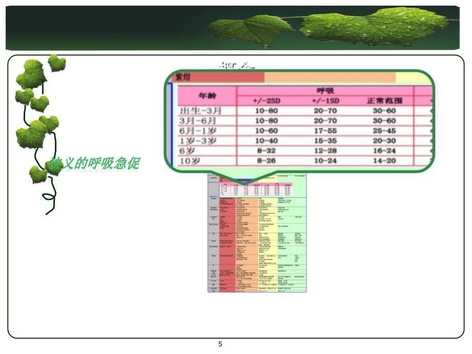 儿童呼吸困难疾病的诊断思路及处理深度特制_第5页