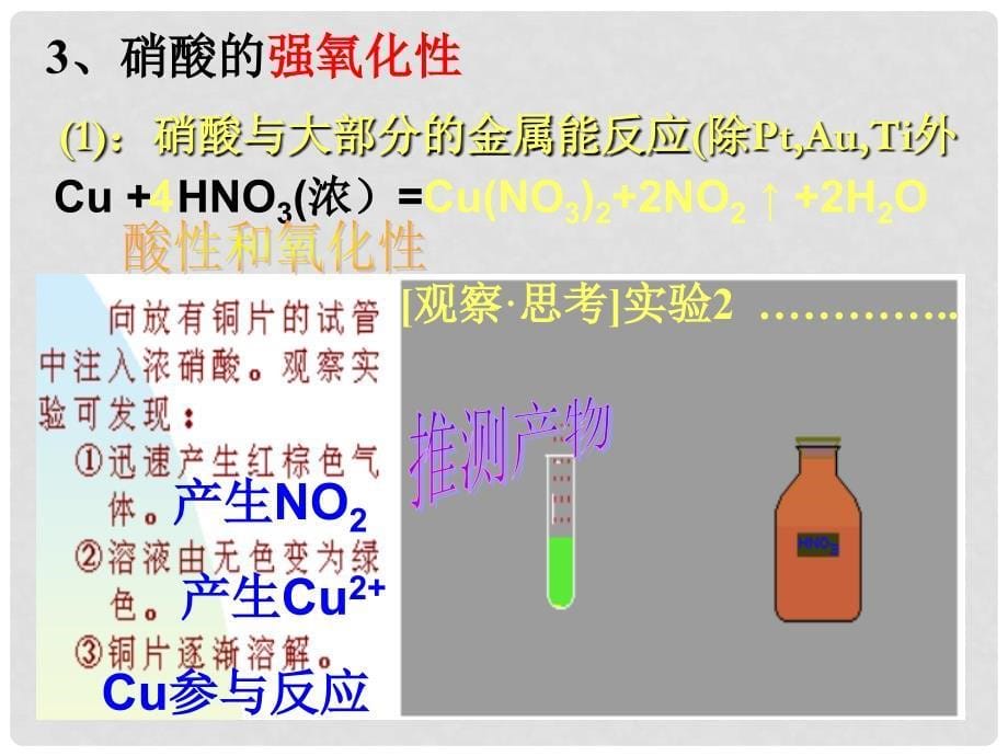 高一化学硝酸专题研究课件_第5页