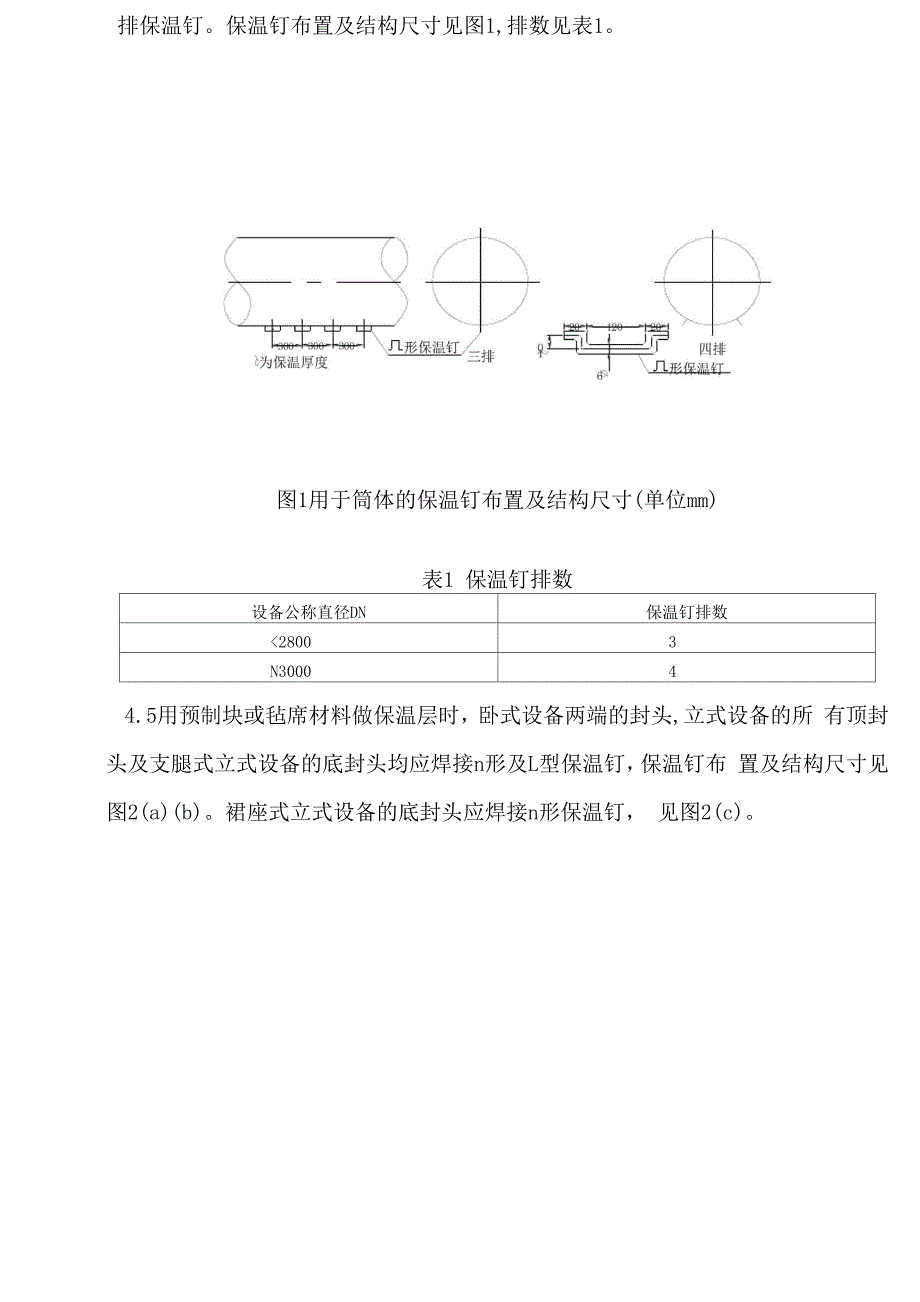 石油化工设备保温施工技术条件_第4页