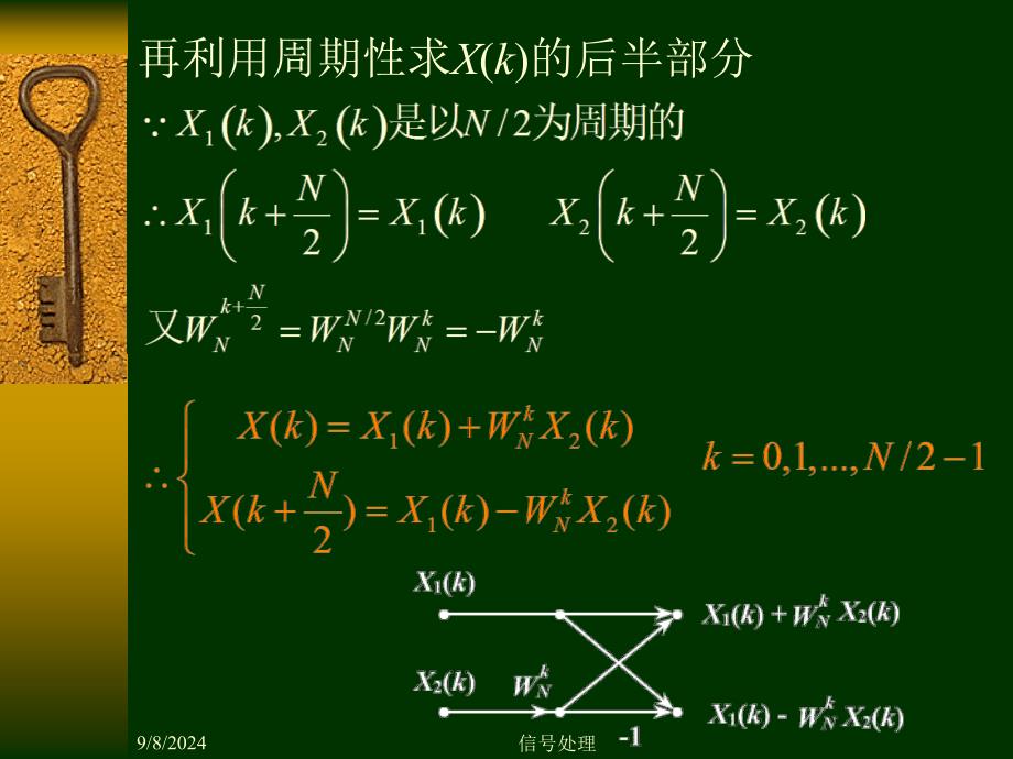 第四章2按时间抽选的基-2FFT算法 同济大学数字信号处理课件_第3页