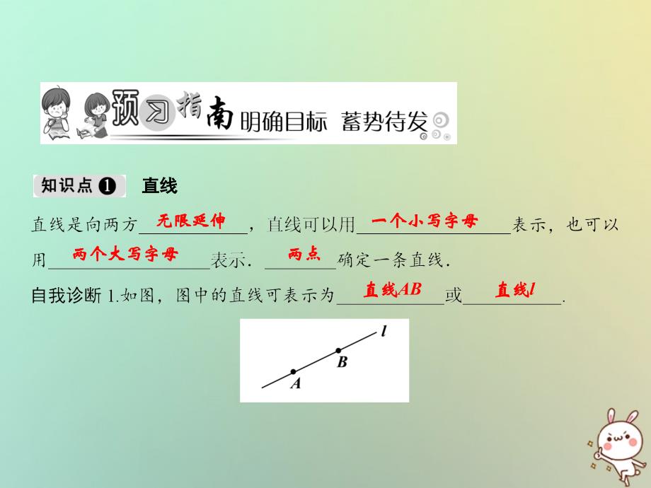 七年级数学上册 第4章 直线与角 4.2 线段、射线、直线 （新版）沪科版_第2页