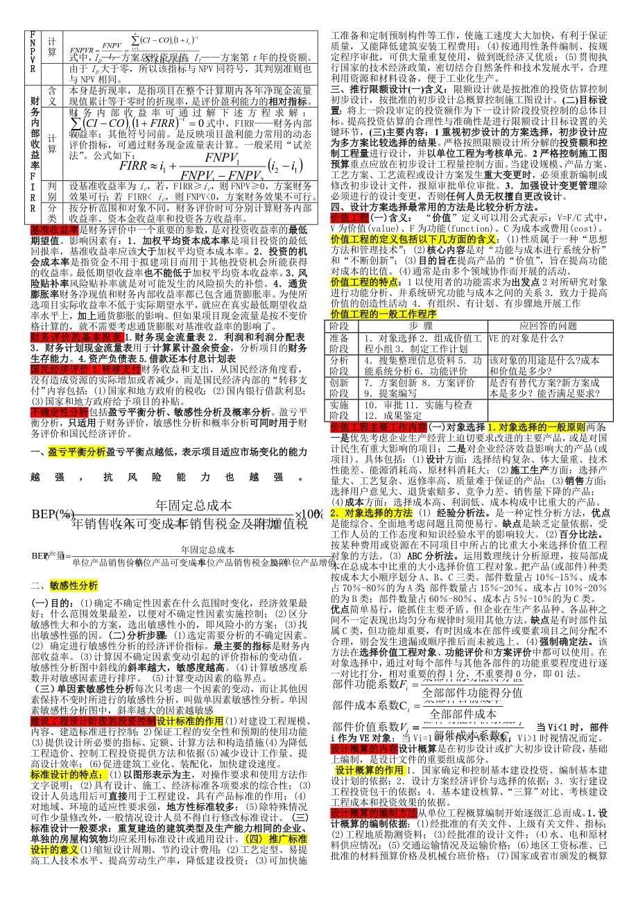 监理工程师考试三控要点_第5页