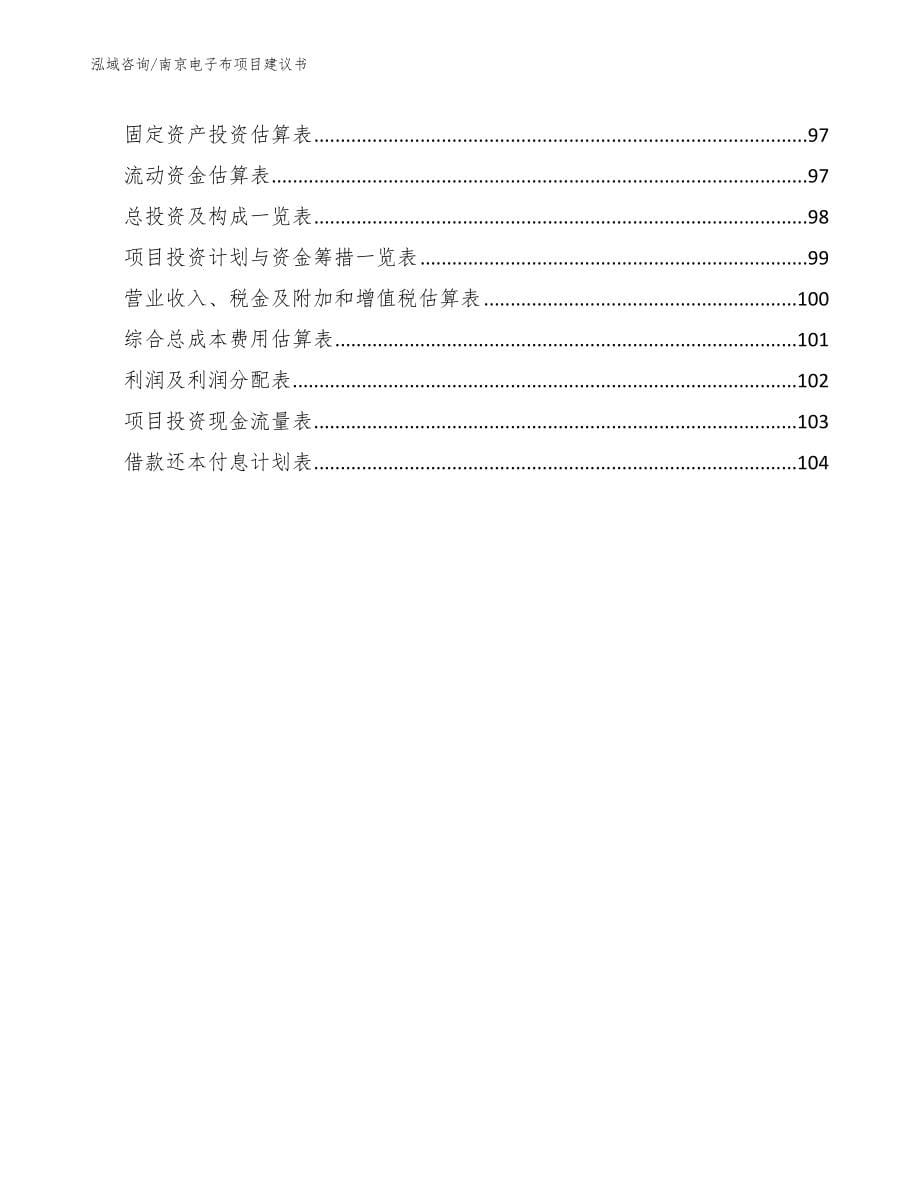 南京电子布项目建议书_第5页