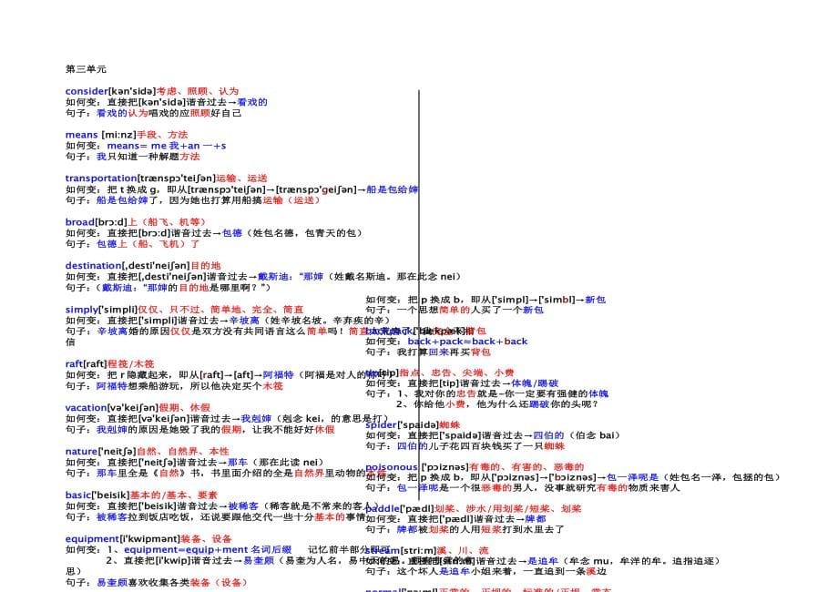 谐音背单词联想记忆七天背完高中单词.doc_第5页