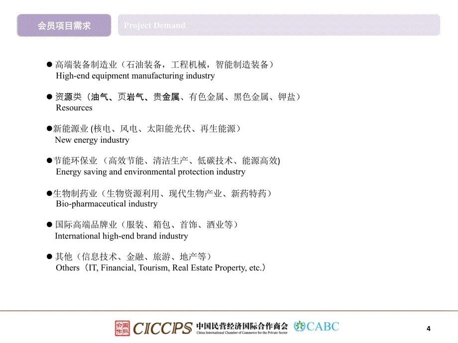 加强国际合作促进项目服务EnhancingInternationalCooperat_第5页