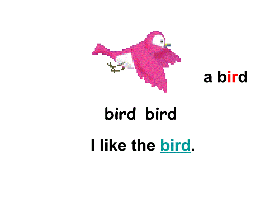 三年级上册Unit_11_I_like_the_bird_第4页