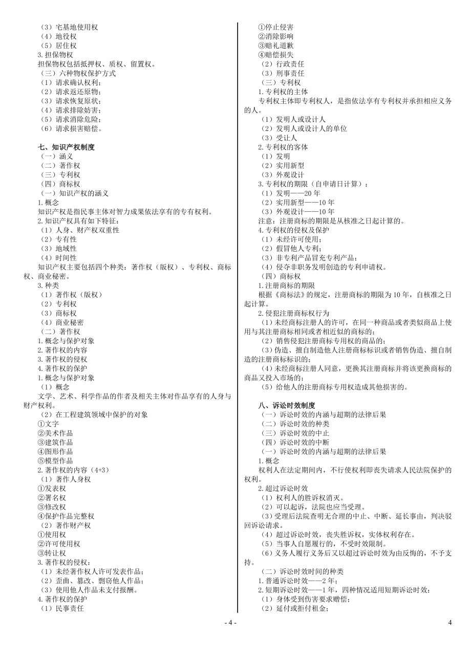 一级建造师【建造师管理制度】考试小抄_第4页