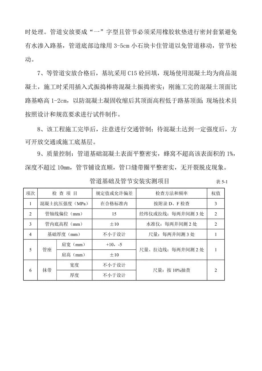 o横向排水管开工报告_第5页