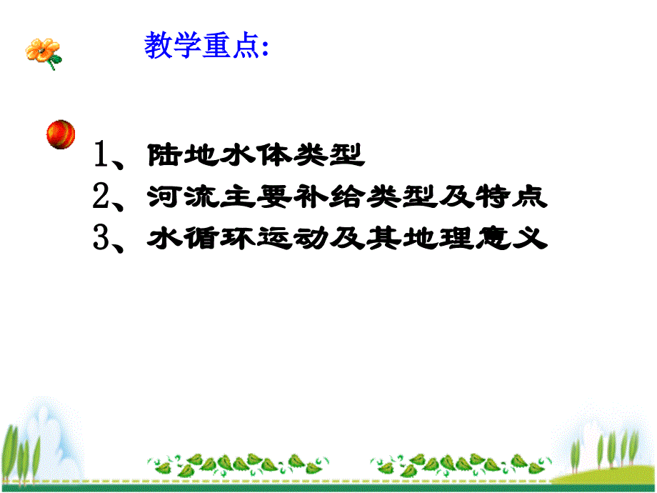 高一地理陆地水与水循环.ppt_第3页