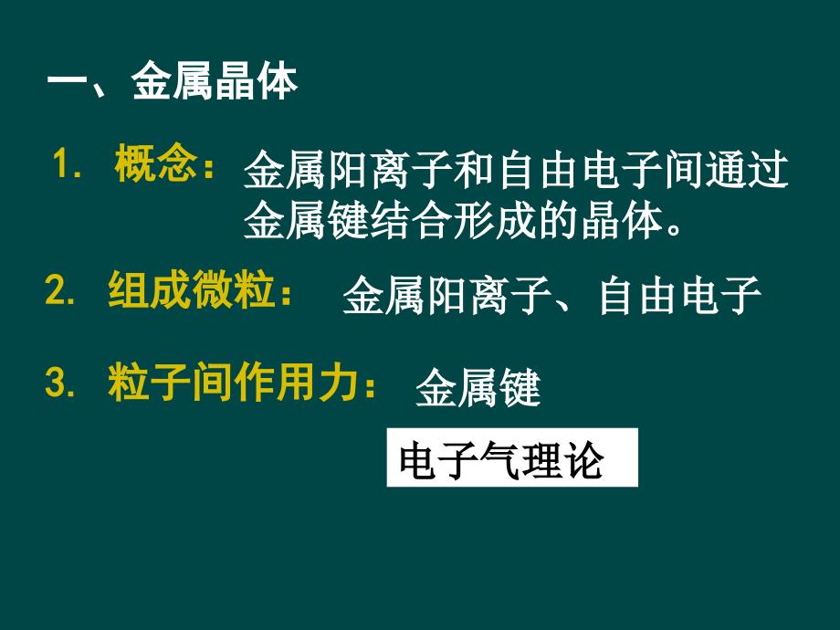 化学：331《金属键》课件（新人教版选修3）_第4页