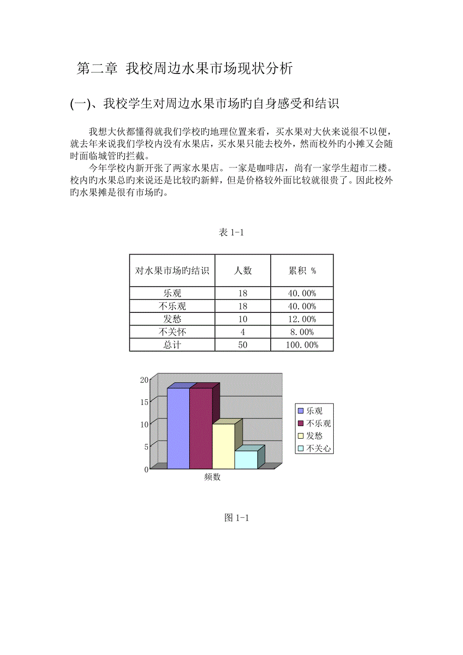 统计学调查汇总报告模板_第5页