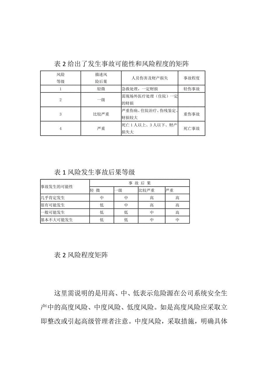 危险源识别和评价办法_第5页