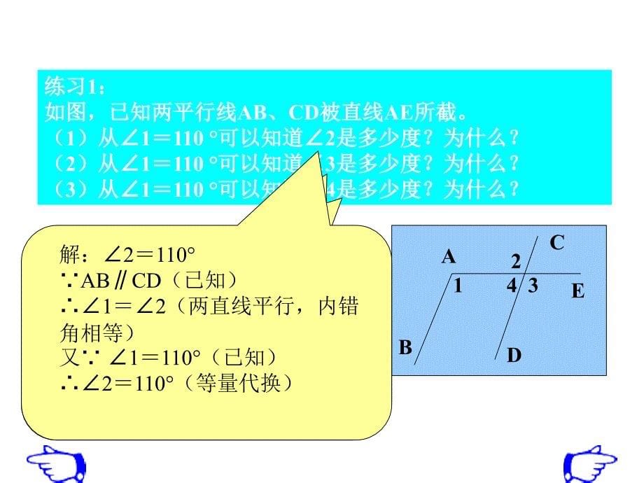 平行线的判定与性质复习_第5页