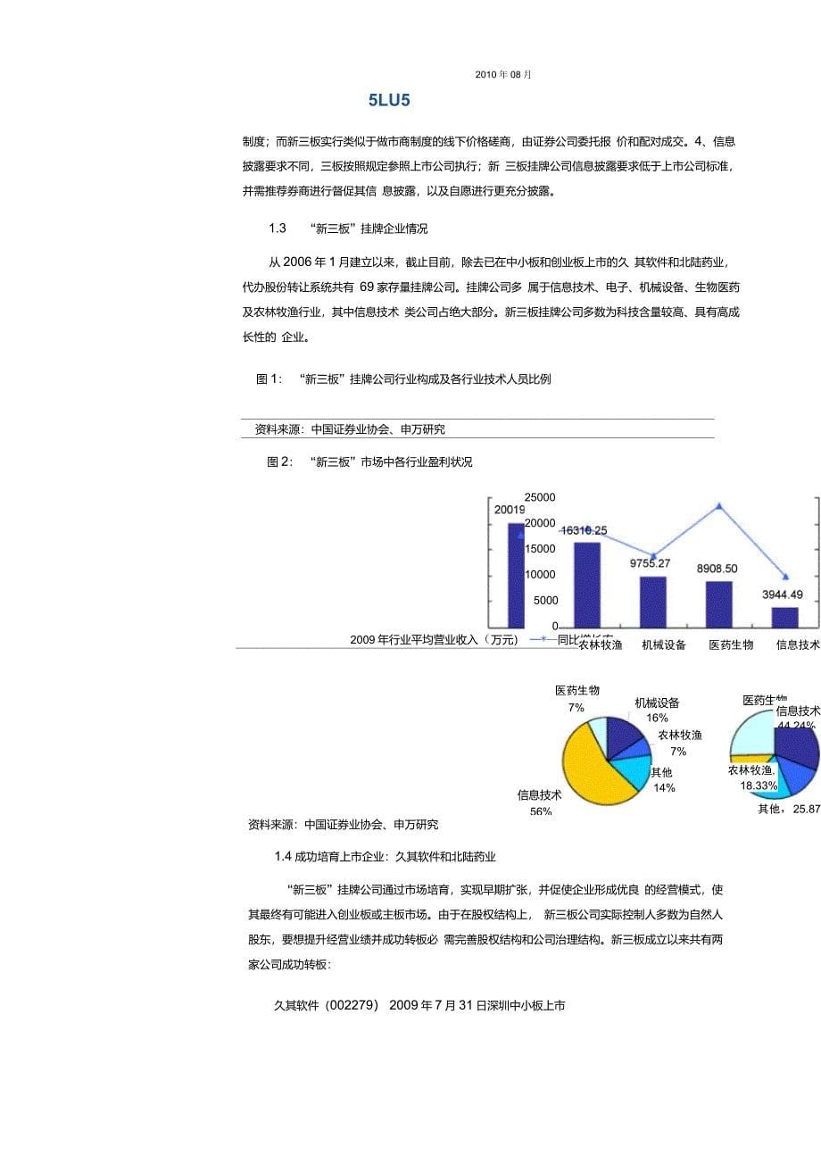 申银万国-100831-关注“新三板”,寻找新机遇：建设多层次资本市场的重要一环+++++_第5页