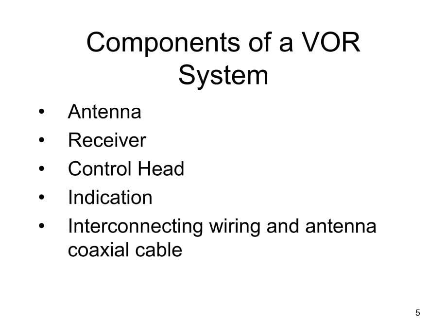 航空电子基础6VORPPT课件_第5页