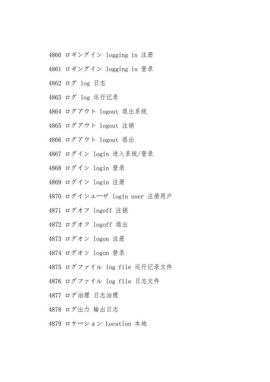 IT常用日本语(4500-5000)(4).docx_第4页