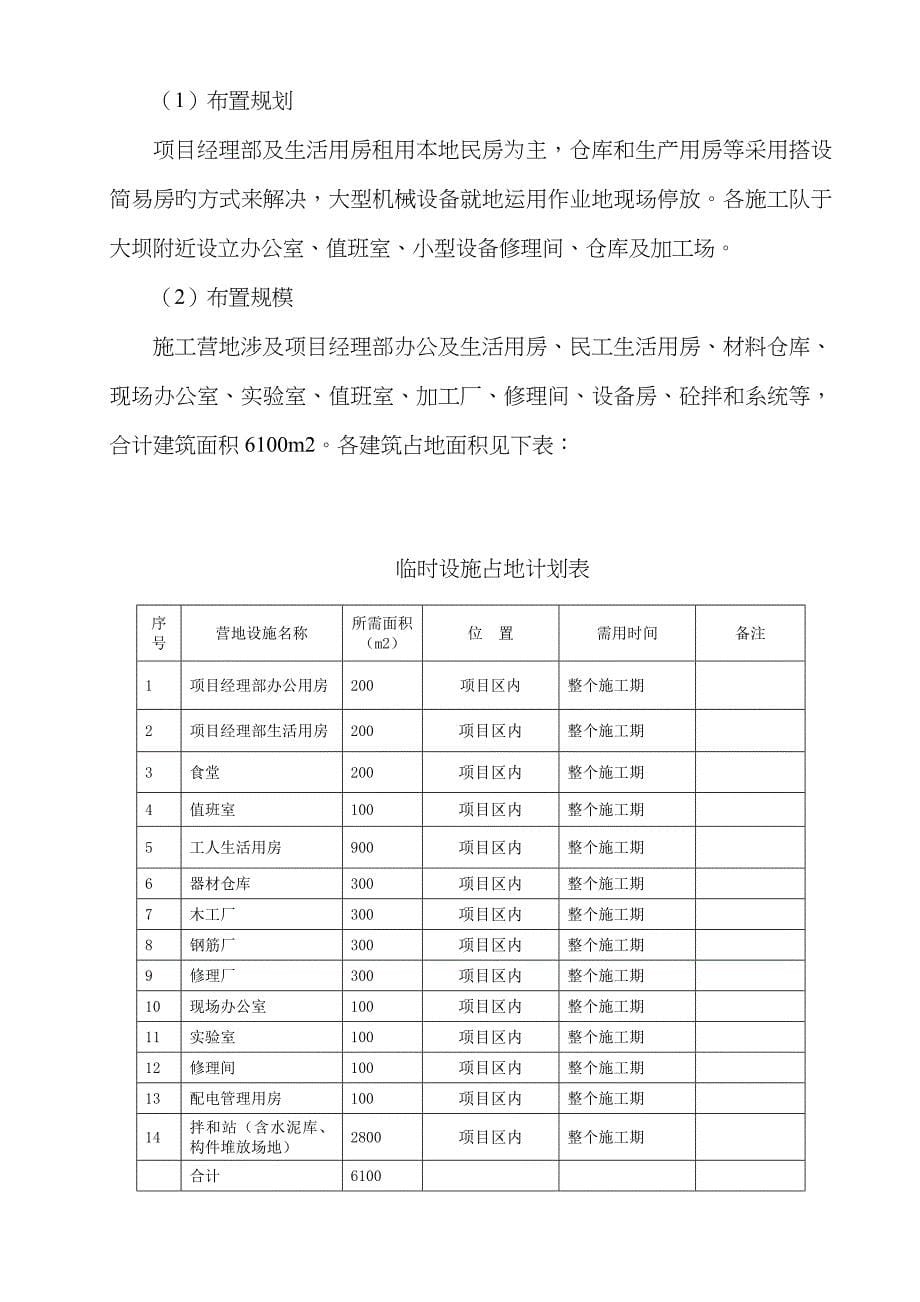 水库维修综合施工维修专题方案培训资料_第5页