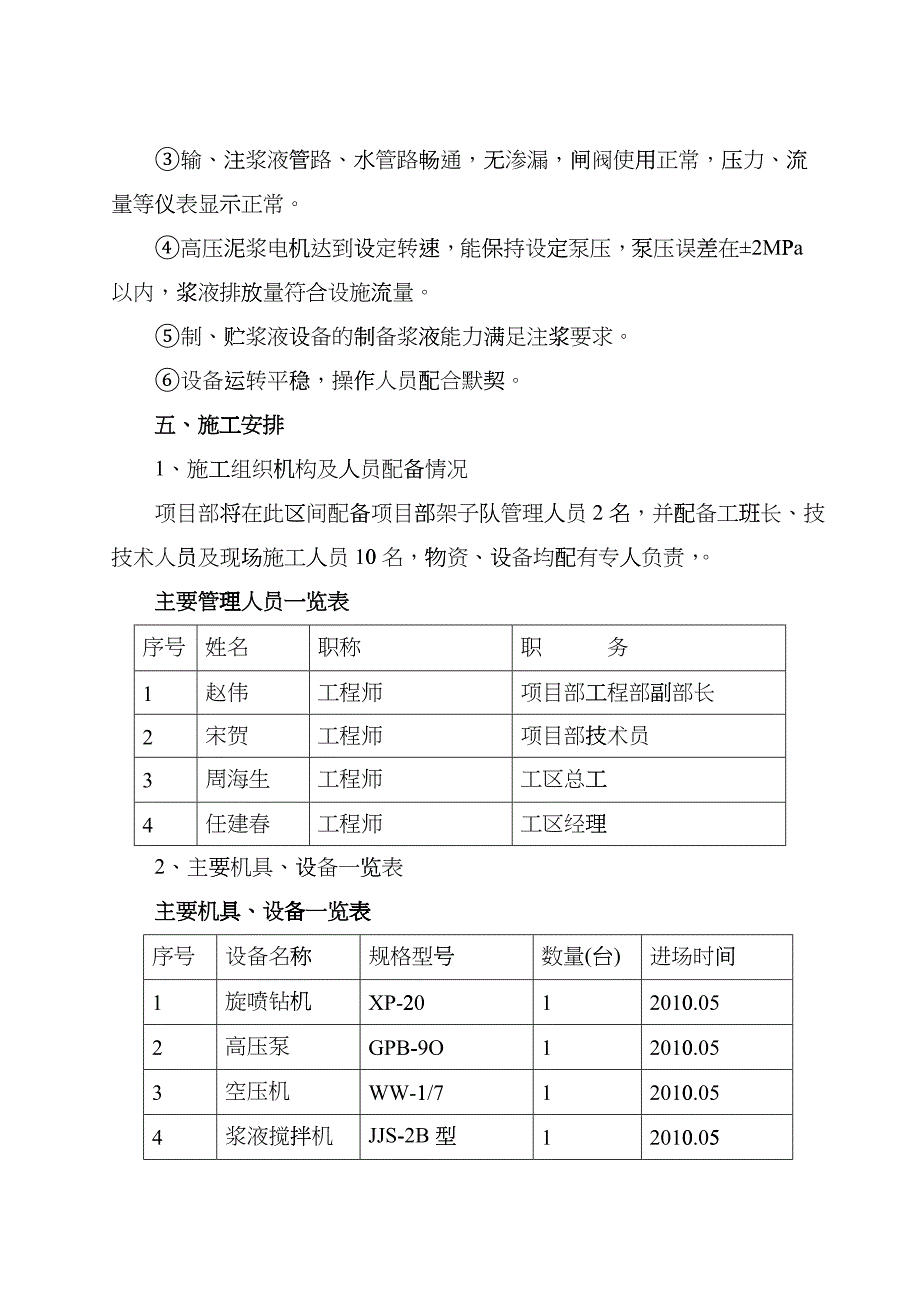 高压旋喷桩试桩施工方案_第3页