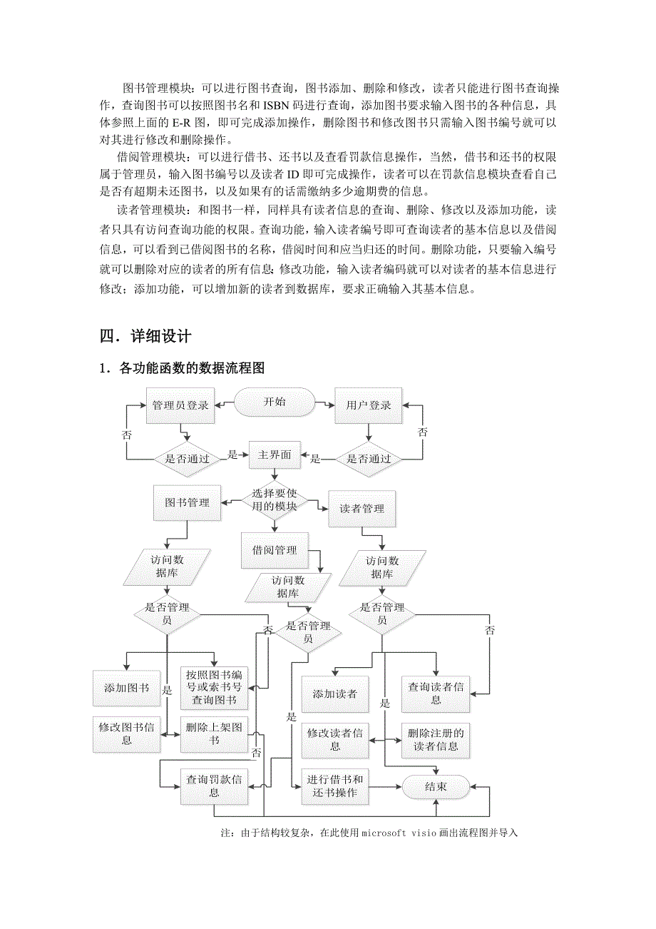 软件工程课程设计图书馆管理系统_第4页