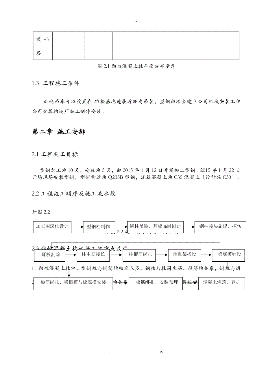 劲性混凝土施工组织方案_第3页