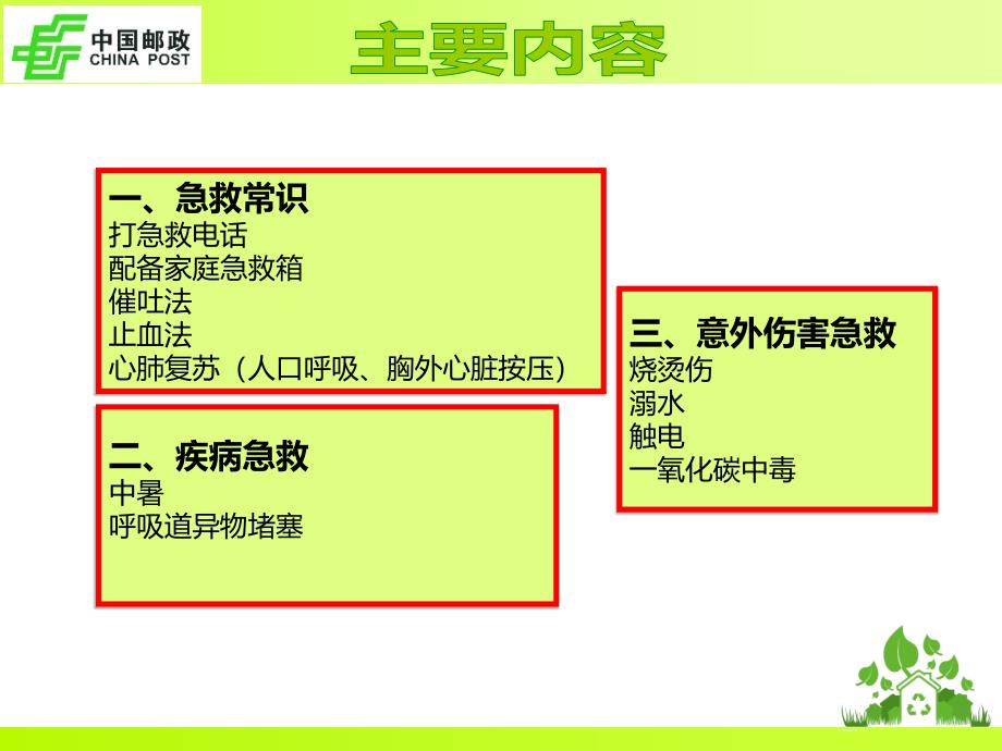 家庭急救知识ppt课件_第2页