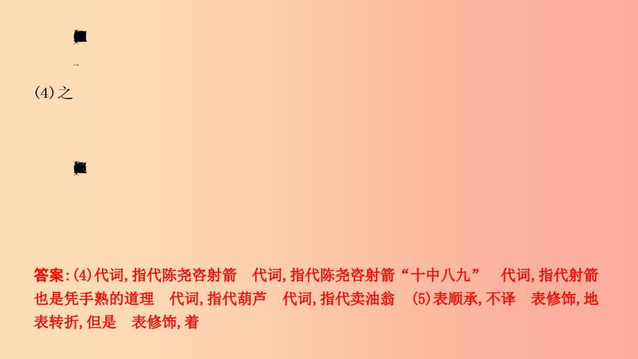 2019年中考语文总复习 第一部分 教材基础自测 七下 古诗文 卖油翁课件 新人教版.ppt_第4页