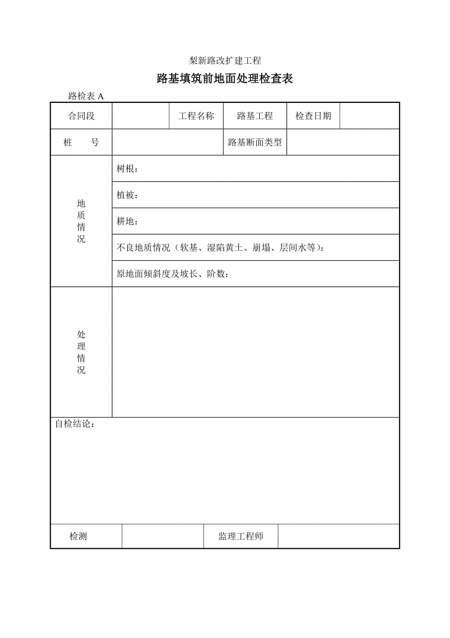 02路基填筑前地面处理检查表_第1页