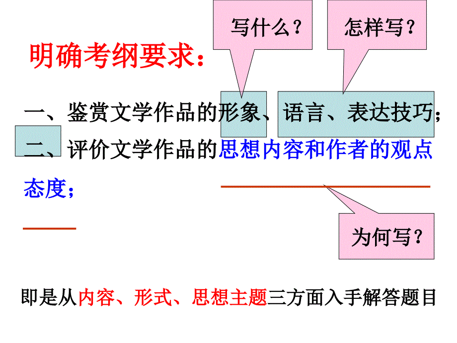 评价诗歌的思想内容和作者的观点态度_第2页