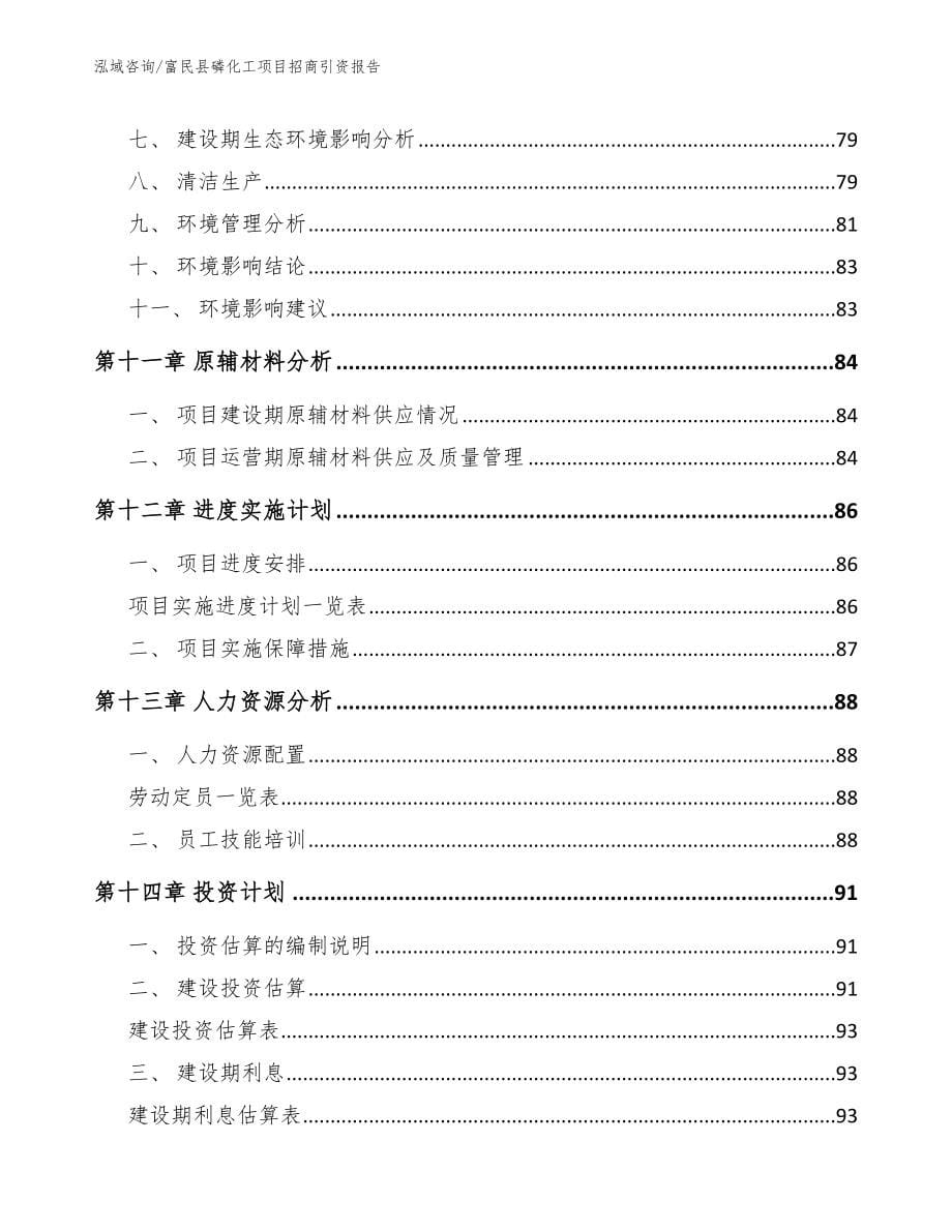 富民县磷化工项目招商引资报告_第5页