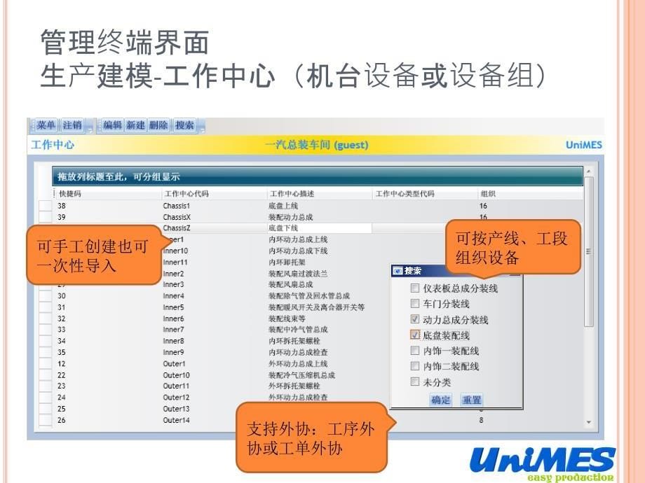 UniMES制造执行系统软件平台培训课程_第5页