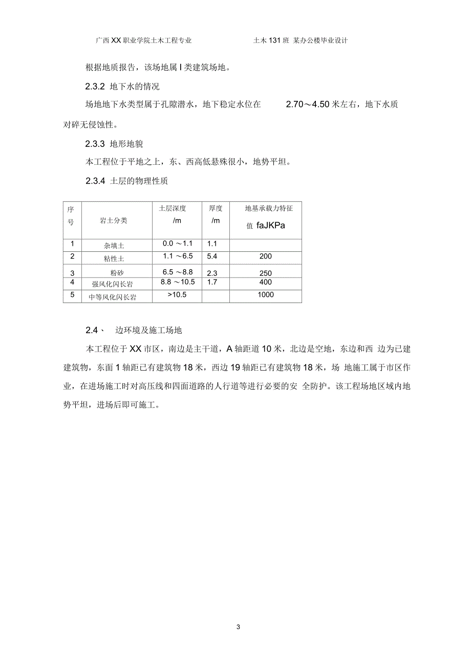 某办公楼函授毕业设计施工组织设计_第5页