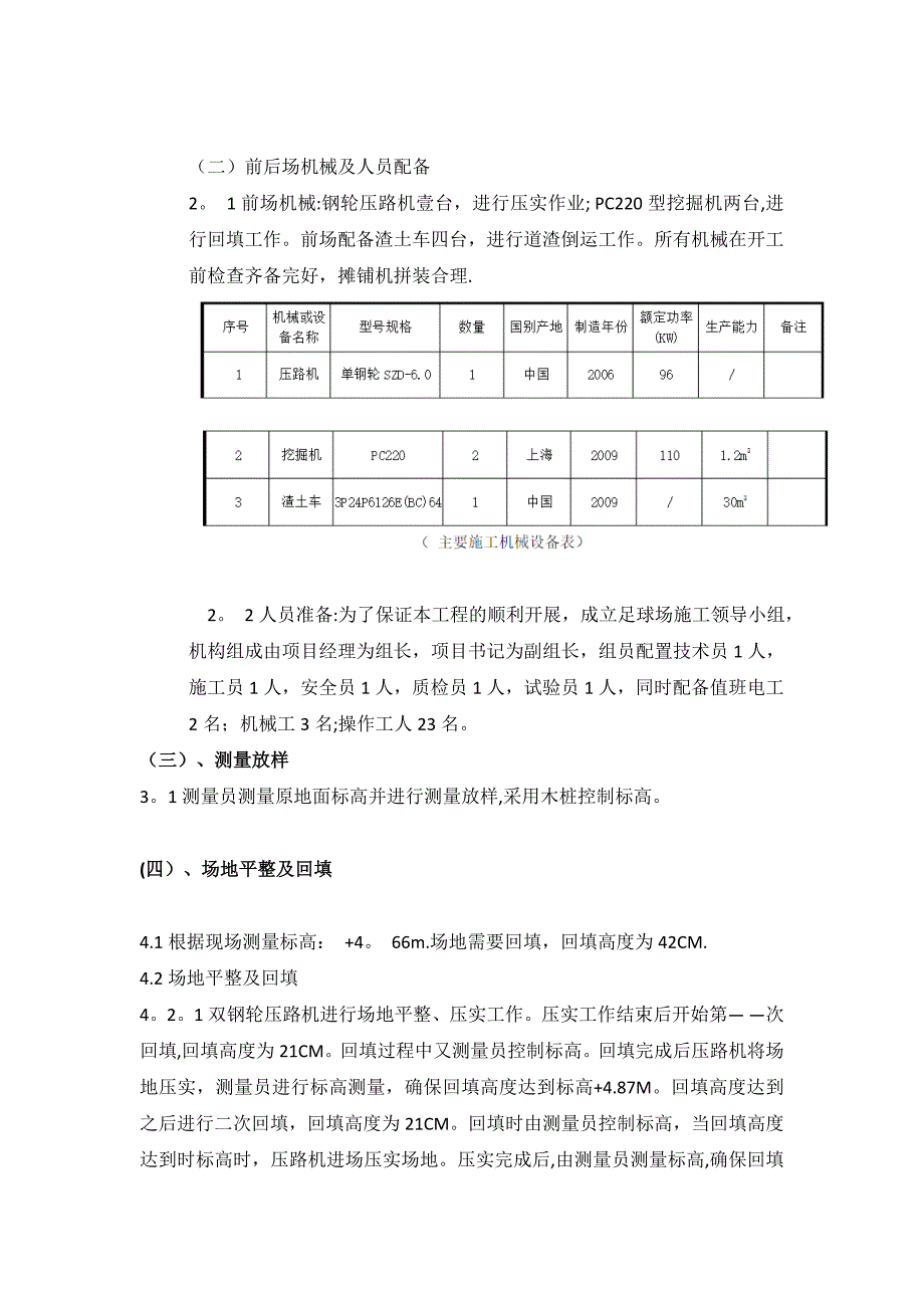 足球场施工组织设计方案_第4页