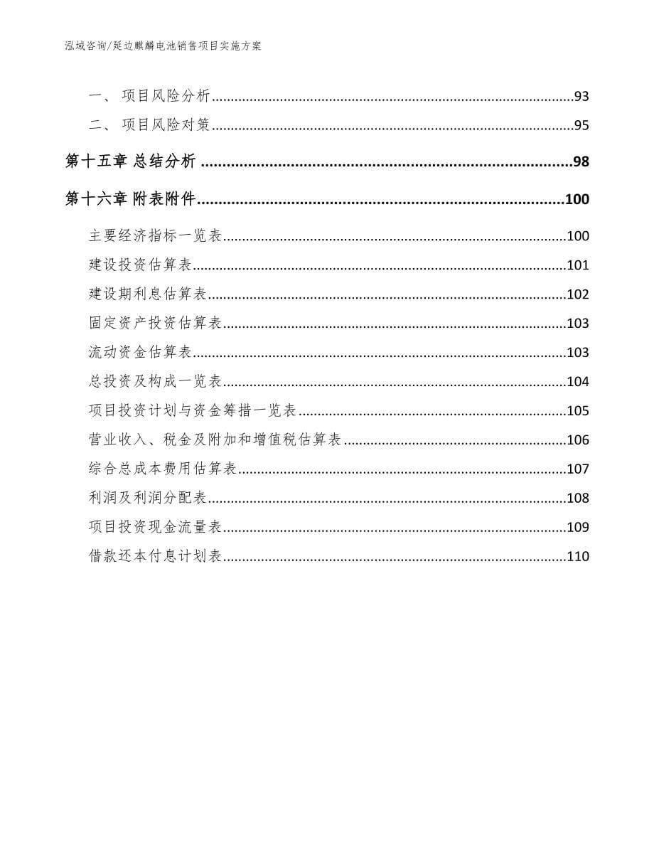 延边麒麟电池销售项目实施方案_第5页