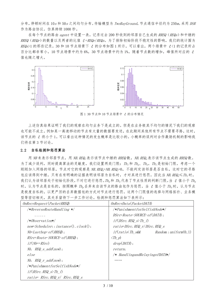 Adhoc网络寻路阶段的合作激励机制研究_第3页