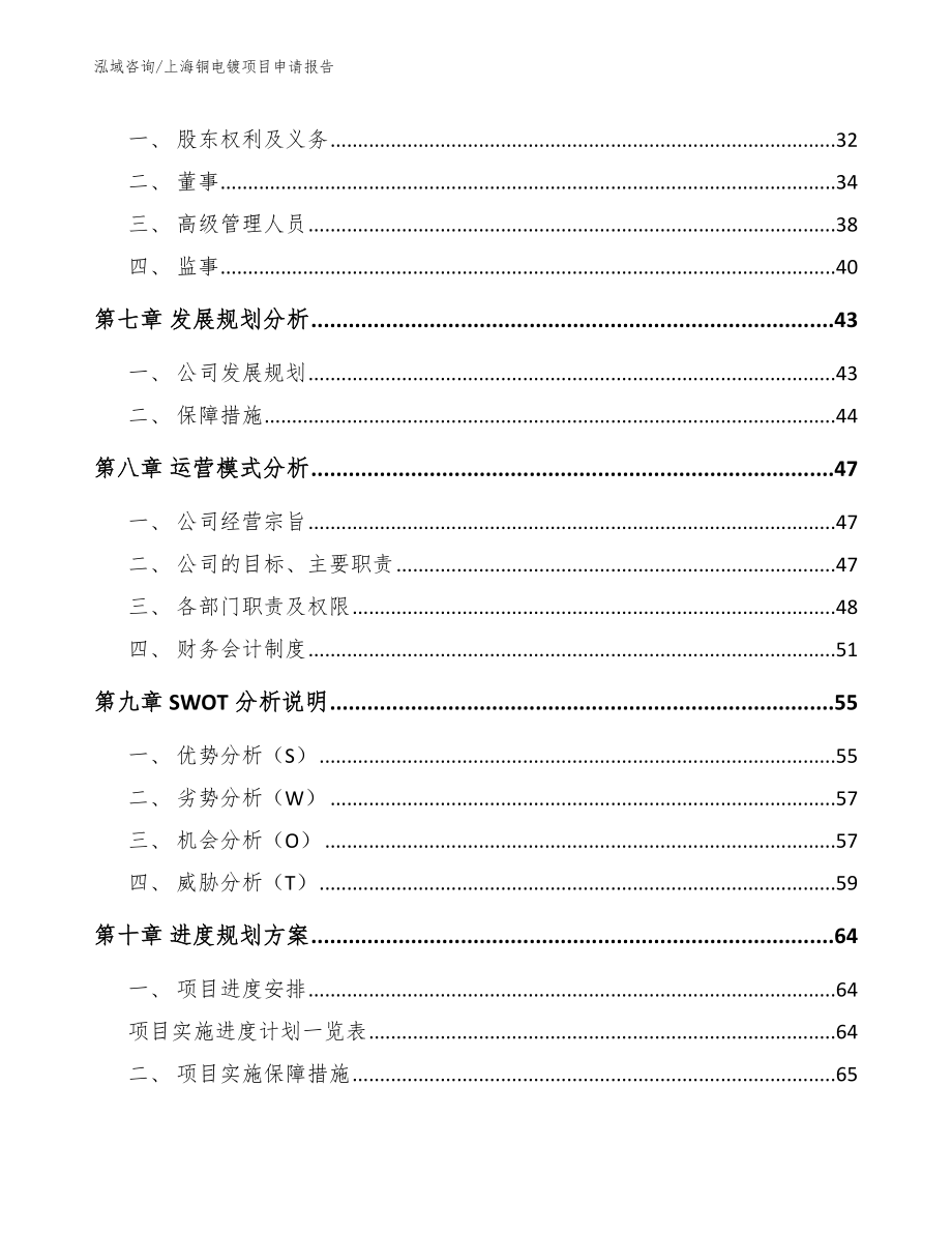 上海铜电镀项目申请报告（参考模板）_第4页