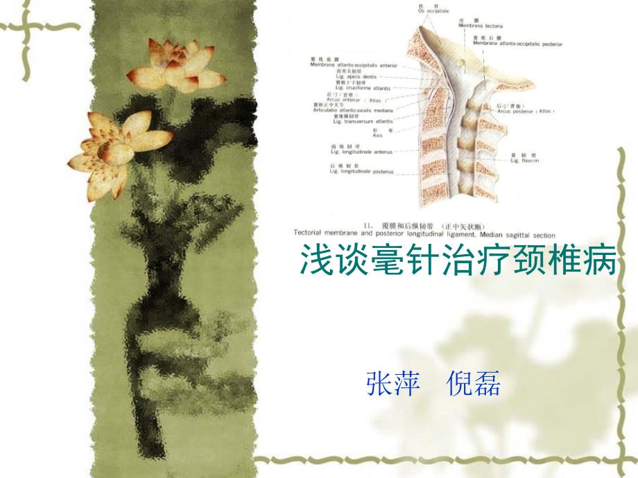 浅谈针灸治疗颈椎病_第1页