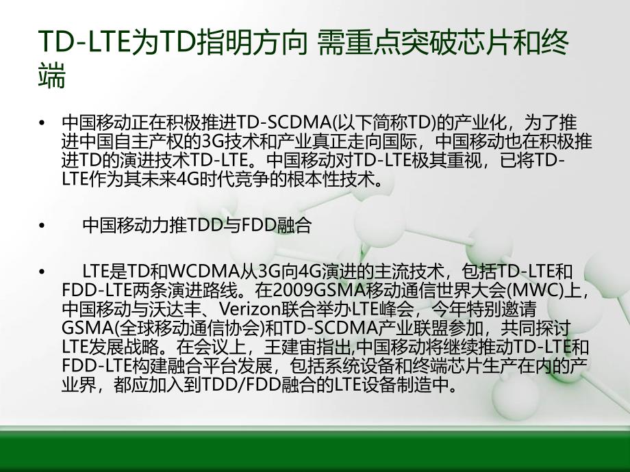 D-LTE为TD指明方向需重点突破芯片和终端.ppt_第1页