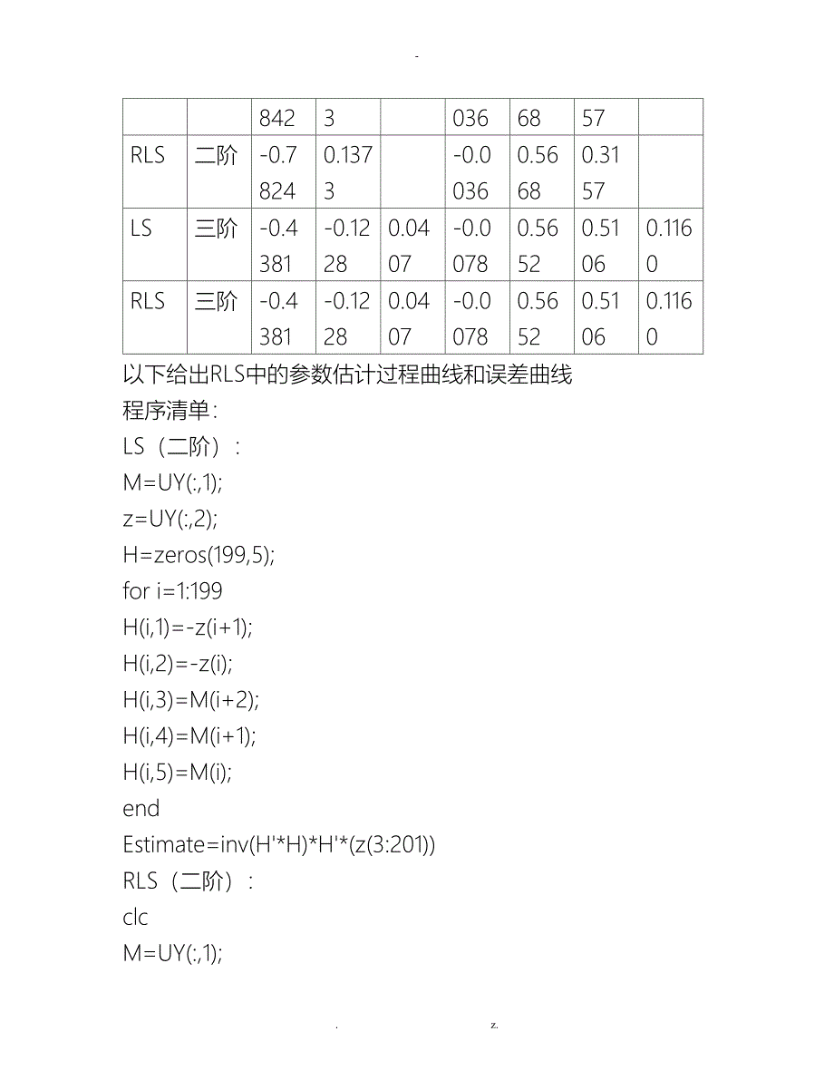 系统辨识实验报告_第3页