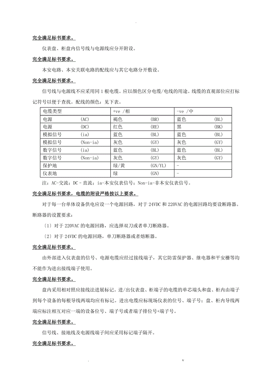 对仪表盘、接线箱技术规格书的逐条响应_第3页