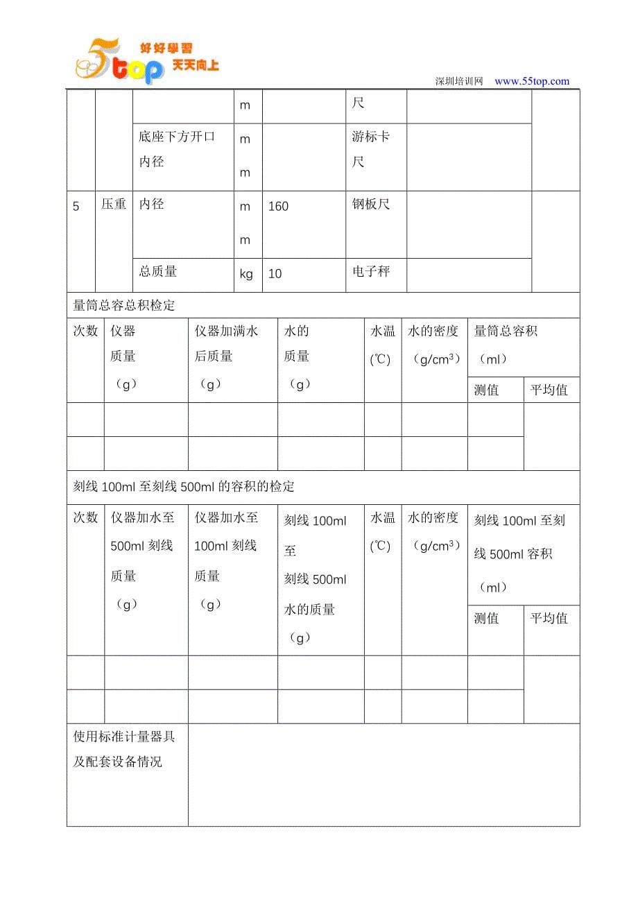 路面渗水仪自校检定规程_第5页