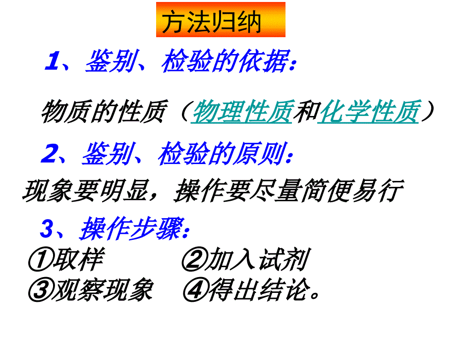 常见物质的鉴别和检验复习课件_第4页