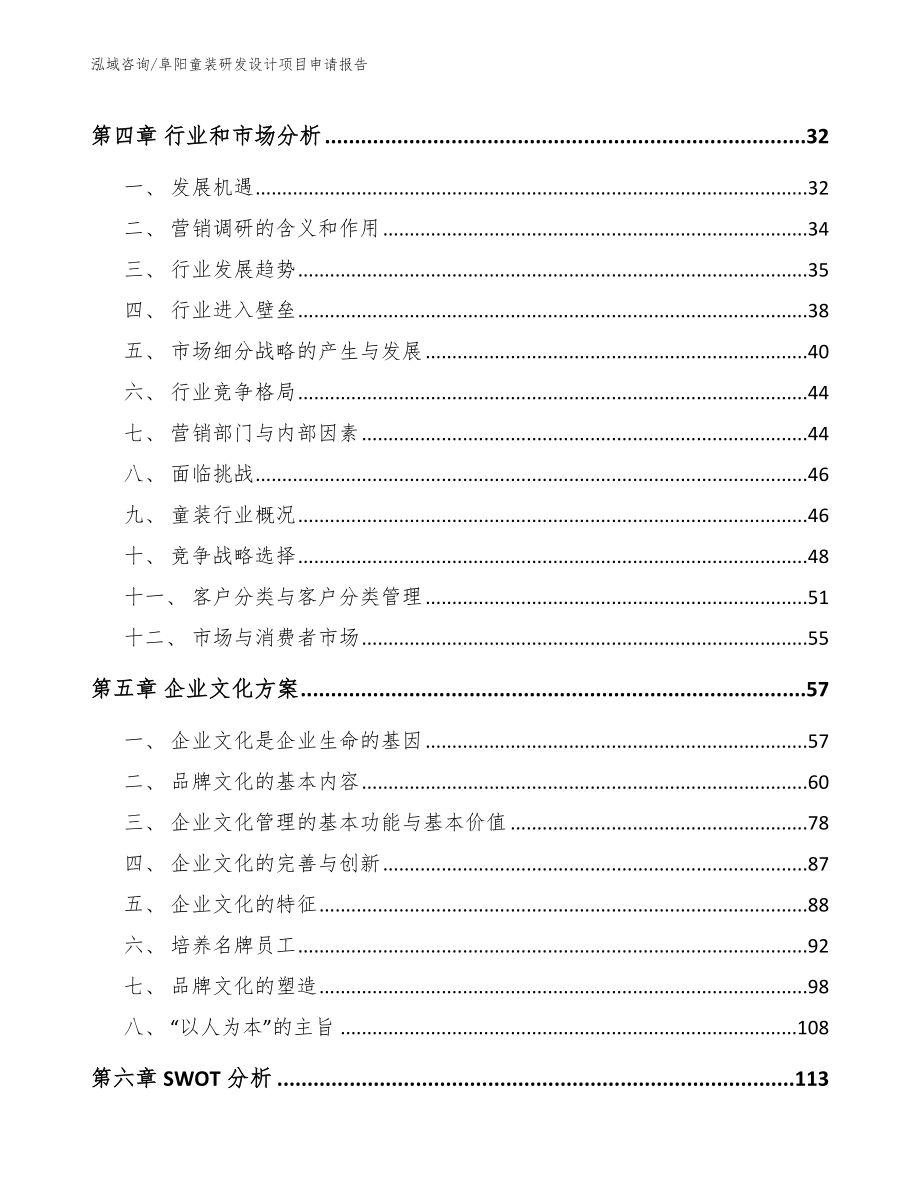 阜阳童装研发设计项目申请报告_第2页