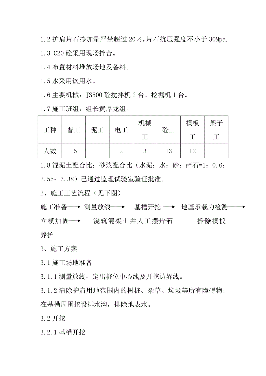 护肩施工方案_第2页