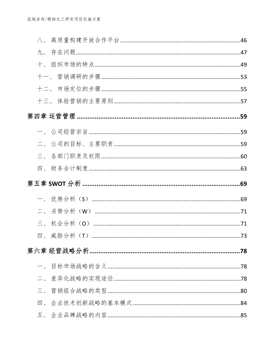 精细化工研发项目实施方案_第2页